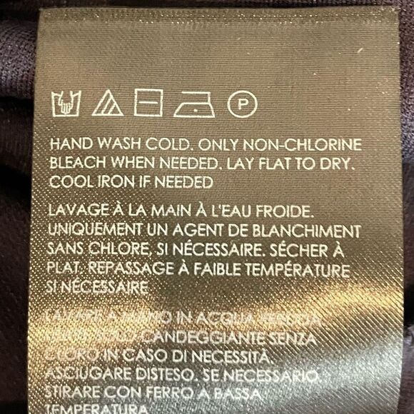 Club Monaco Navy Blue Ruched Pullover Crew Neck Sleeveless Dress Size M - Picture 7 of 9